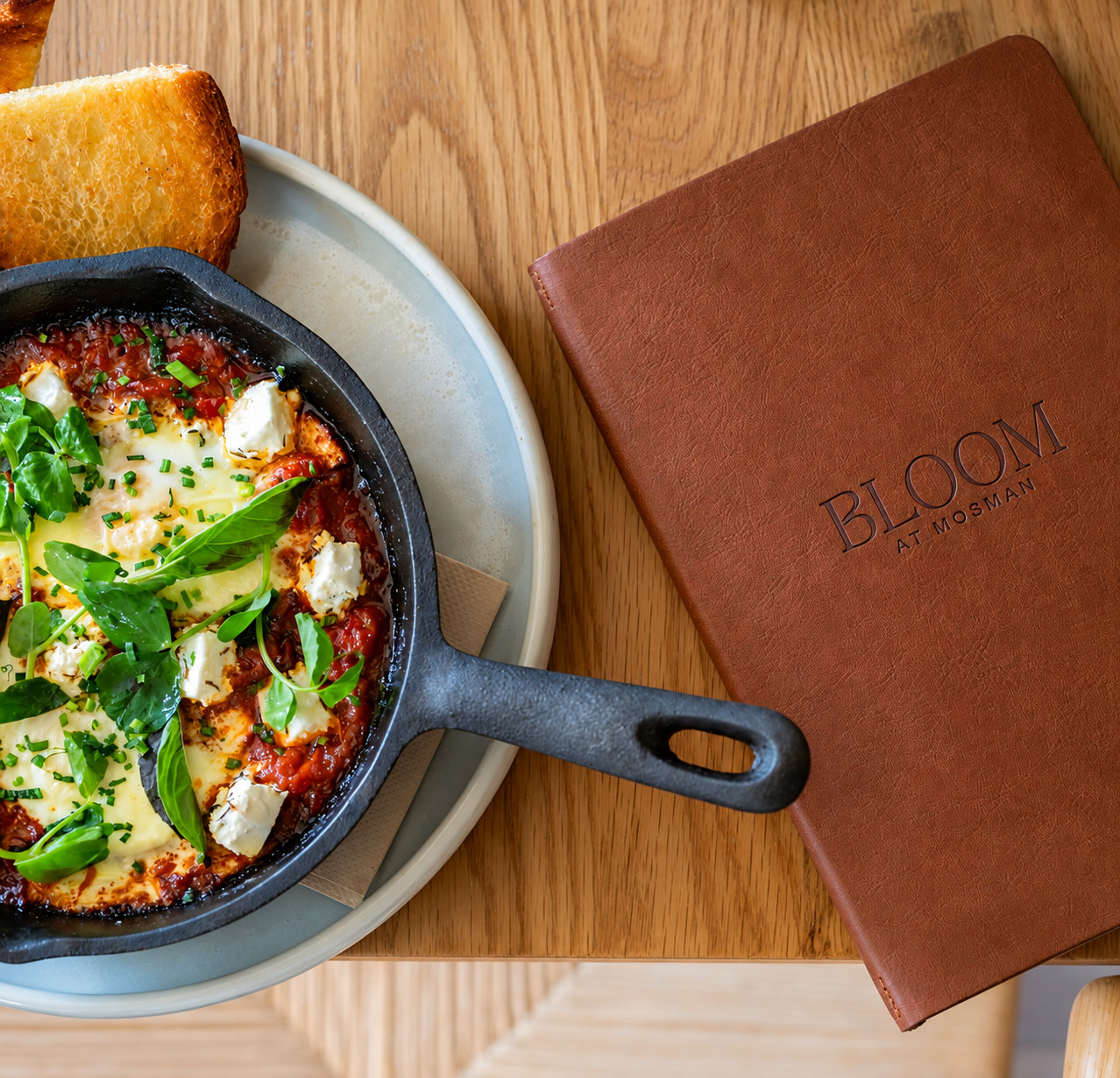Shakshuka at Bloom at Mosman